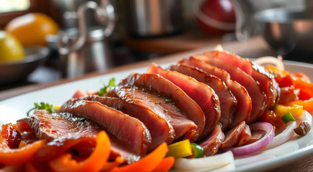 Preparing Thinly Sliced Beef at Home