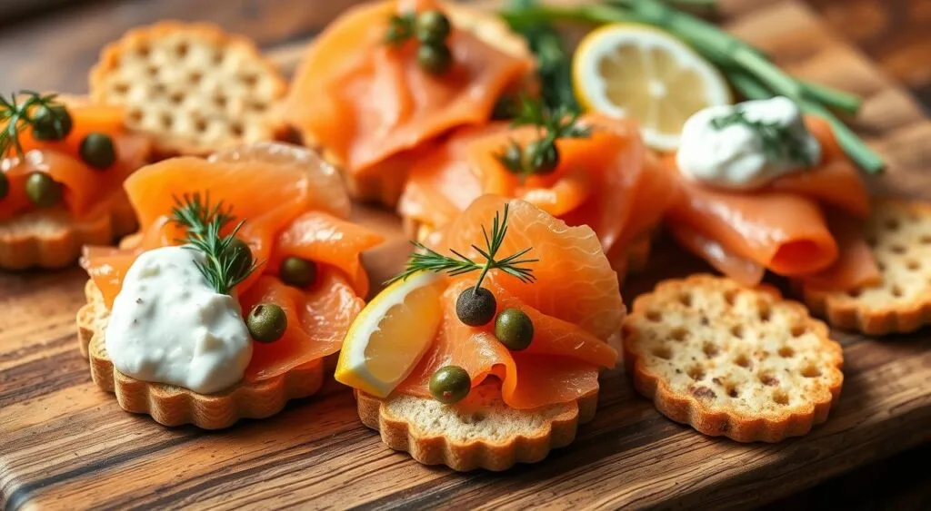 Elegant Smoked Salmon Starters