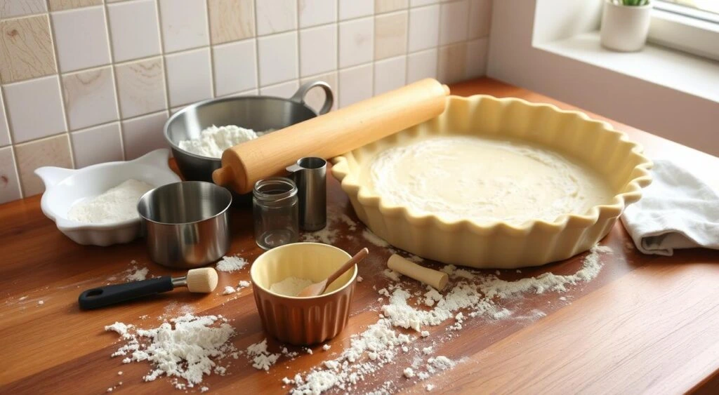 Flaky Pie Crust Recipe: Ingredients & Measurements