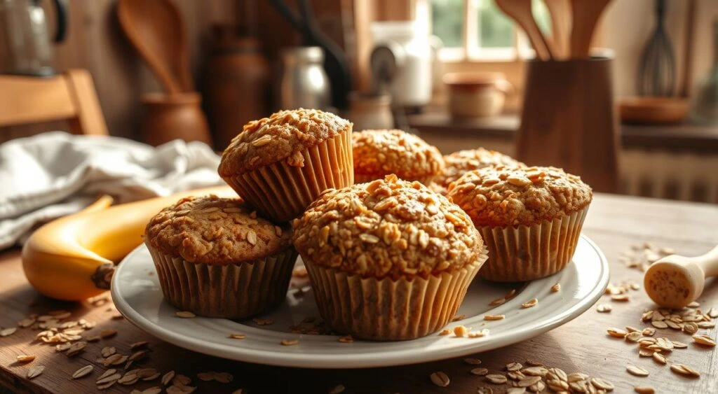 Banana Oatmeal Muffins Recipe