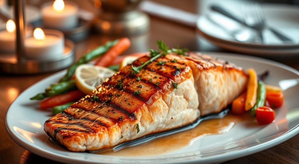 Elegant Grilled Salmon