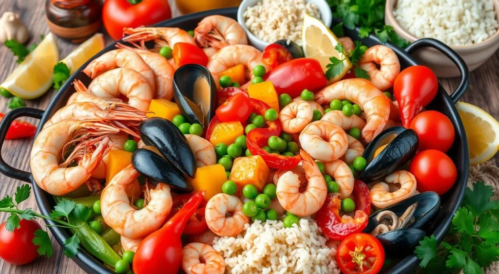 Classic Seafood Paella