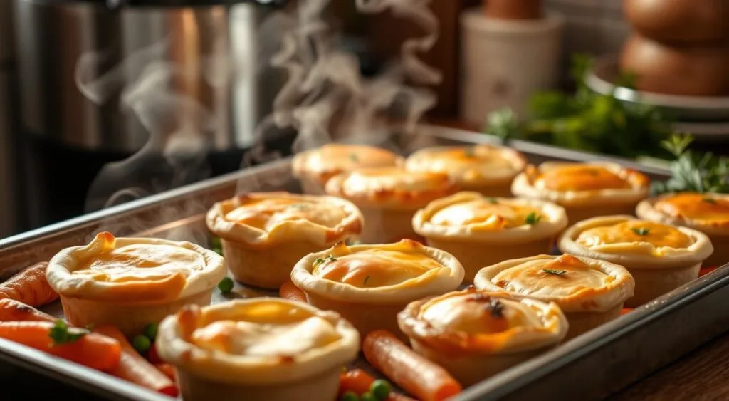 Easy Mini Chicken Pot Pies