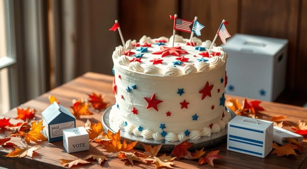 Election Day Cake  Sweet American Voting Tradition