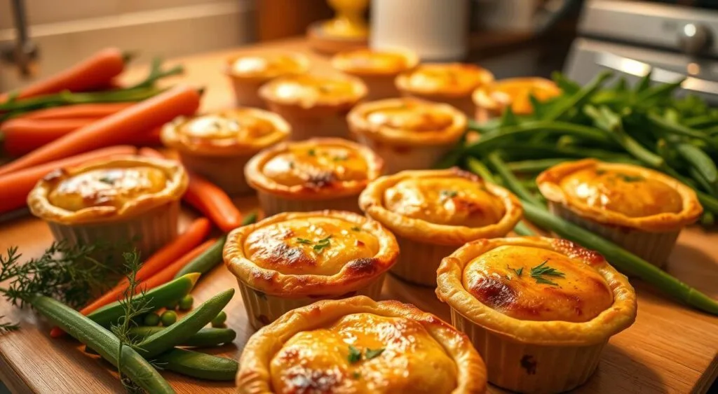 Mini Chicken Pot Pies Perfect