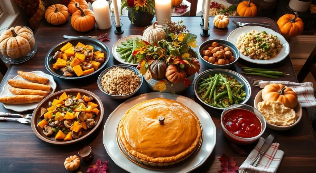 vegetarian thanksgiving dinner