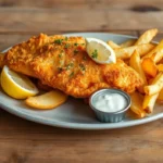 Crispy Fish and Chips