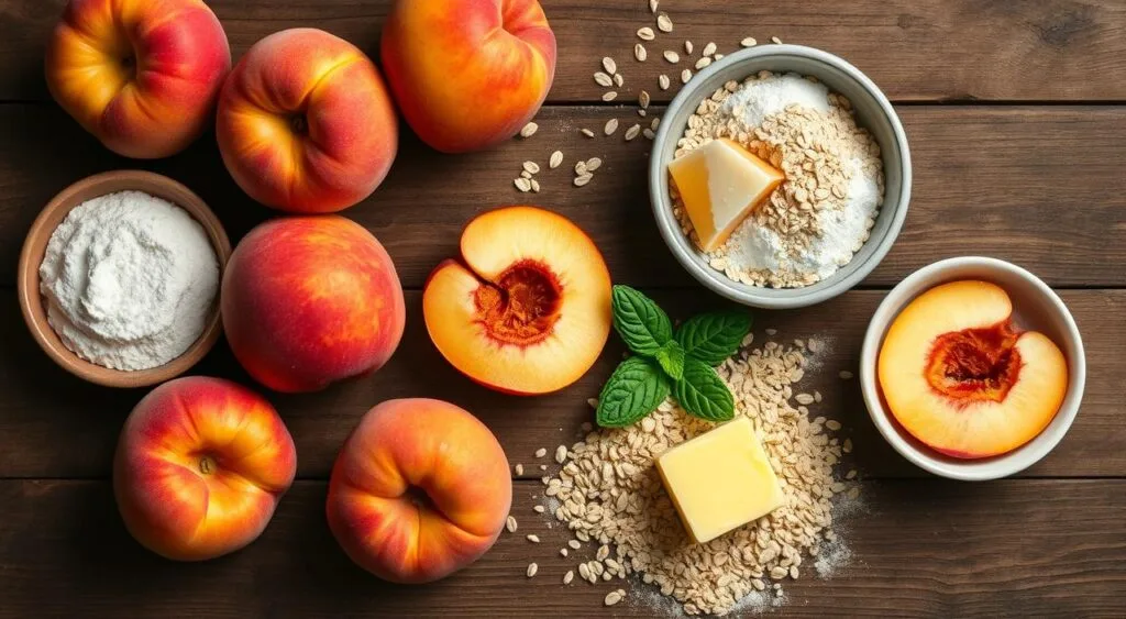 Homemade Peach Crumble Recipe