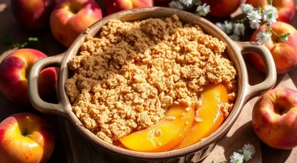 Peach Crumble