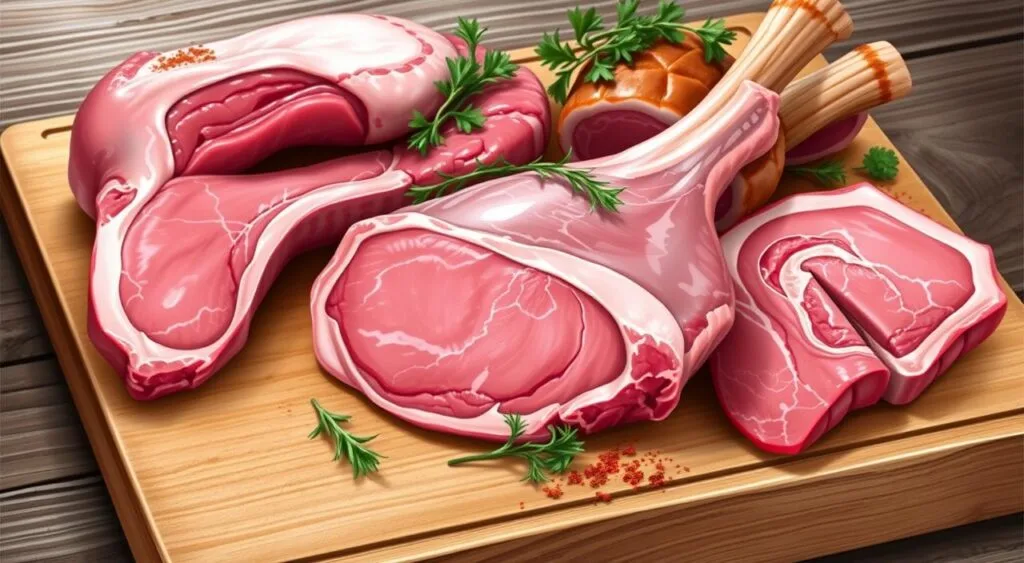 lamb meat cuts