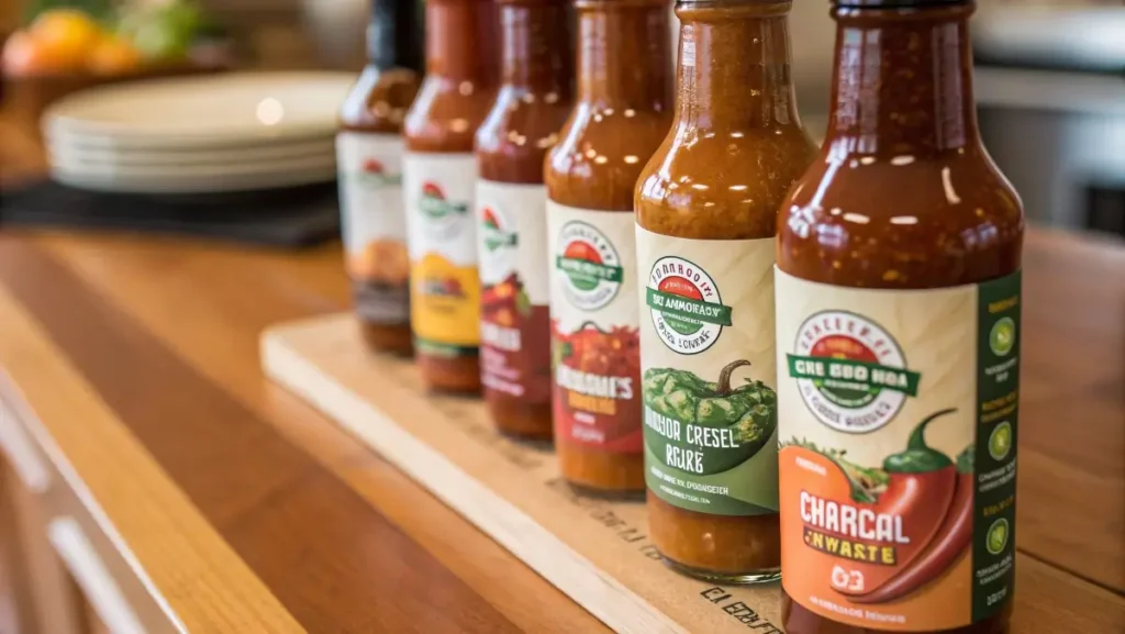 Popular store-bought Hatch chili sauce brands